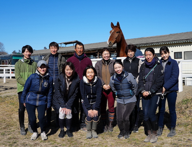 中上級馬場講習会2023_集合写真